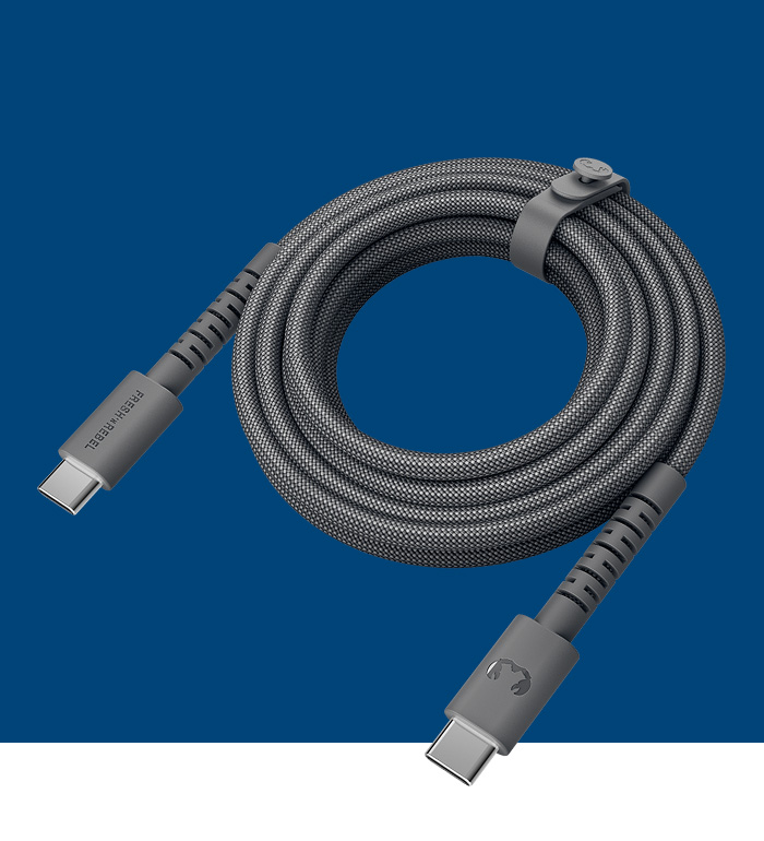 FlexWave USB-C to USB-C 3m - Tangle Free
